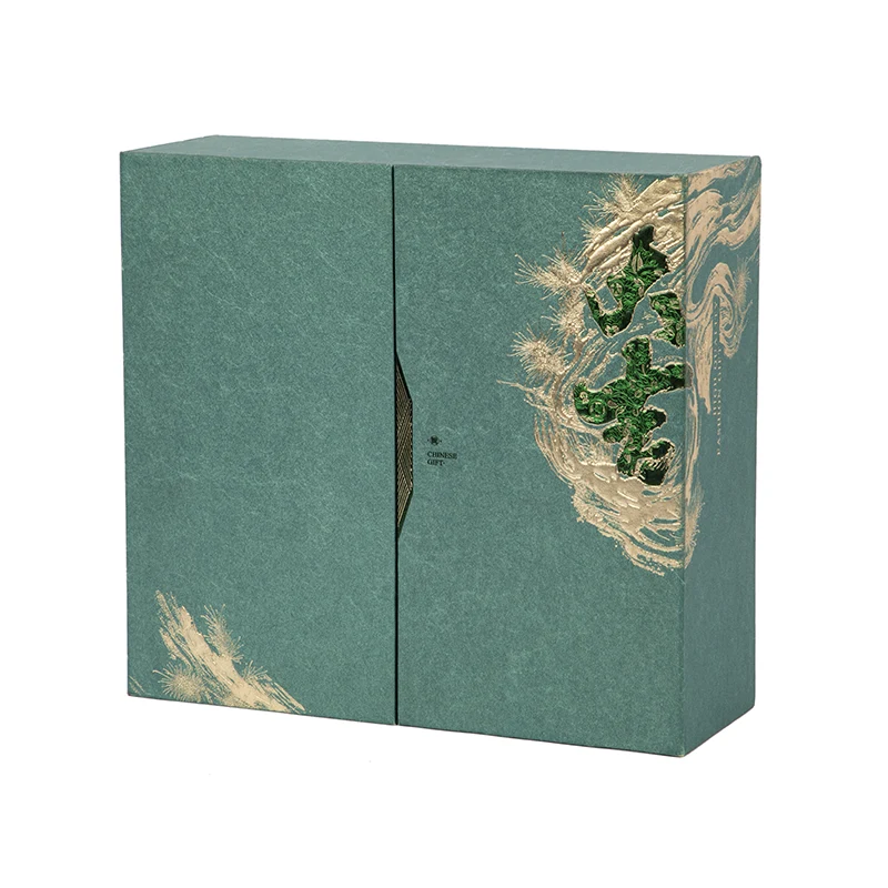 Caixa de presente de porta dupla