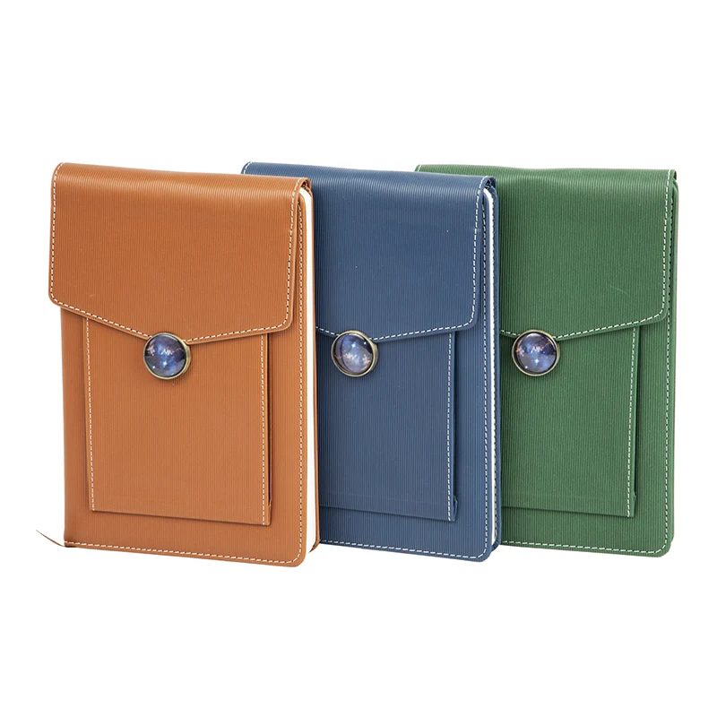 Caderno de design de capa de linho