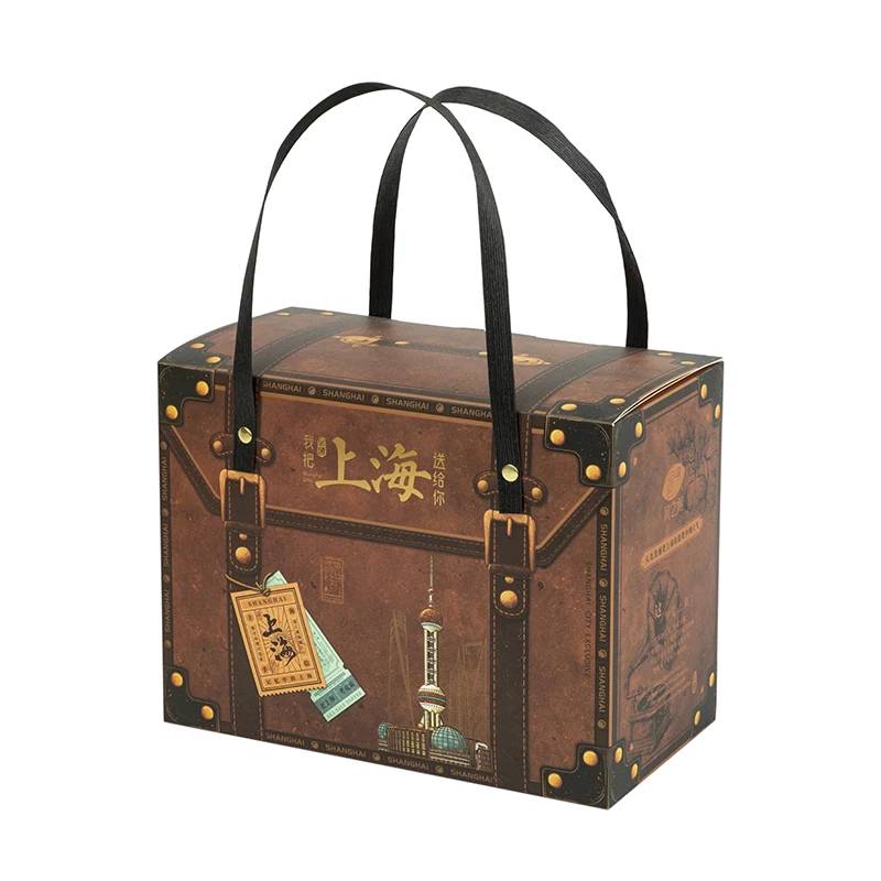 Caixa de papel para presente pelo correio