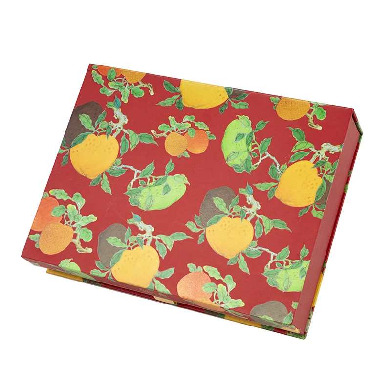 Caixa de presente magnética quadrada